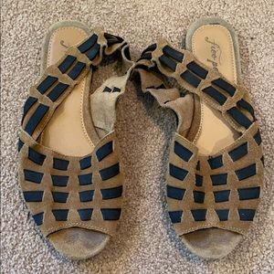 Free People Suede Sandals